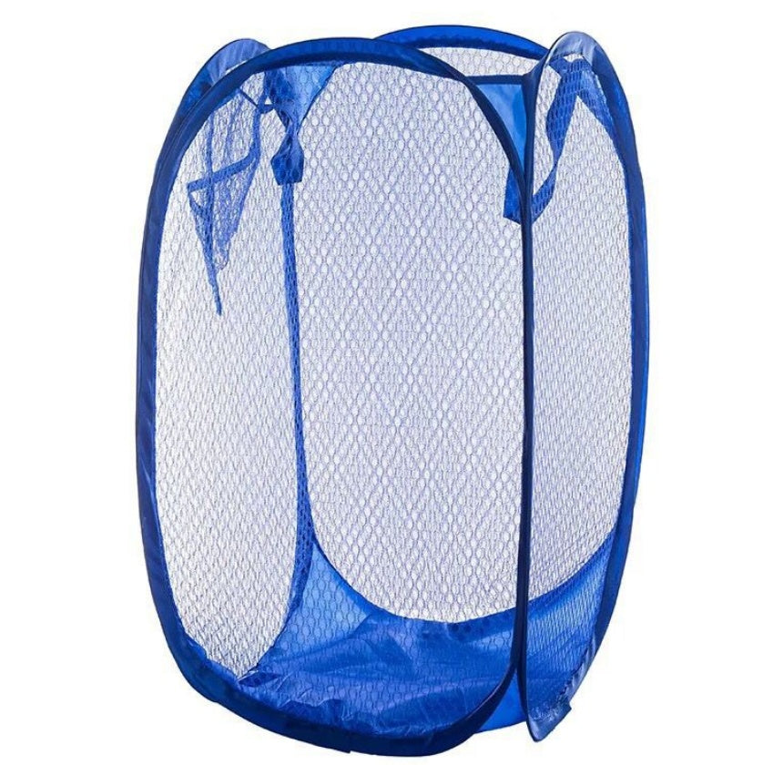 Mesh Cloth Color Clothes Basket - Ordexe