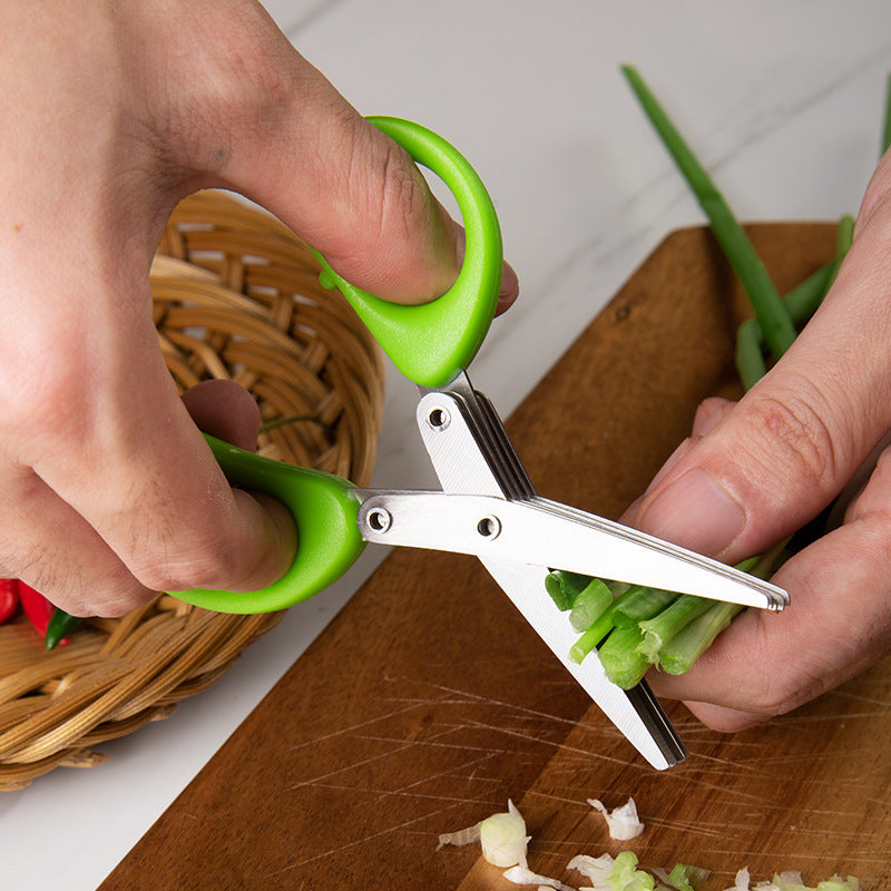 Multi-layer Scissors Cutting Knife