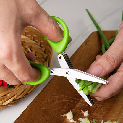 Multi-layer Scissors Cutting Knife