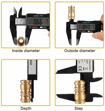 Digital Caliper Electronic Vernier Micrometer Ruler - Ordexe