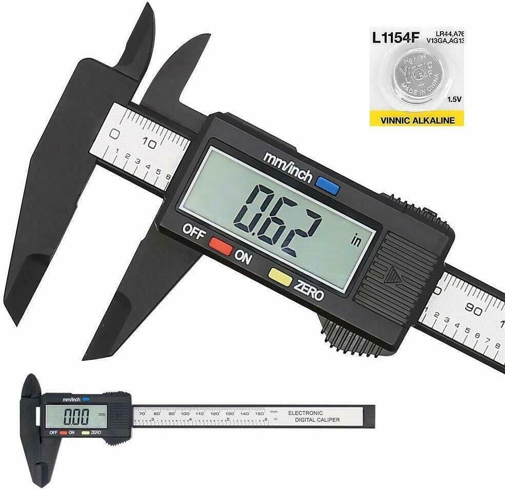 Digital Caliper Electronic Vernier Micrometer Ruler - Ordexe