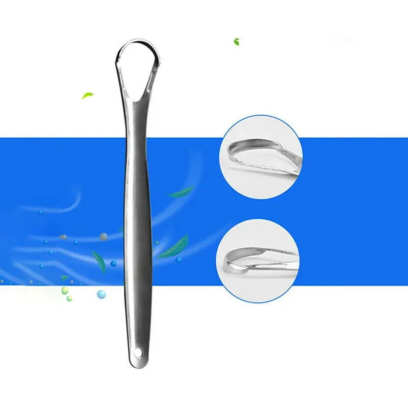 Stainless Steel Tongue Scraper Cleaner - Ordexe