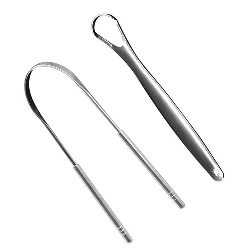 Stainless Steel Tongue Scraper Cleaner - Ordexe