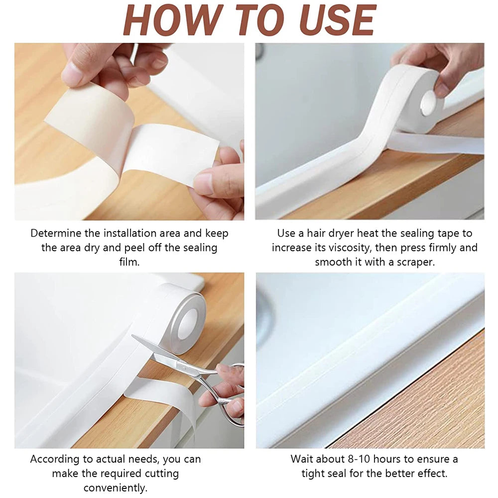 Bathroom Sealing Tape - Ordexe