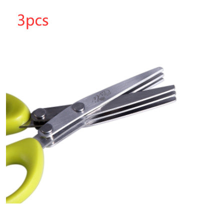 Multi-layer Scissors Cutting Knife